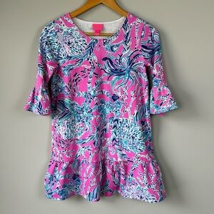 Lilly Pulitzer Sorrento Dress. New Kids on the Dock. Size XL (12/14)